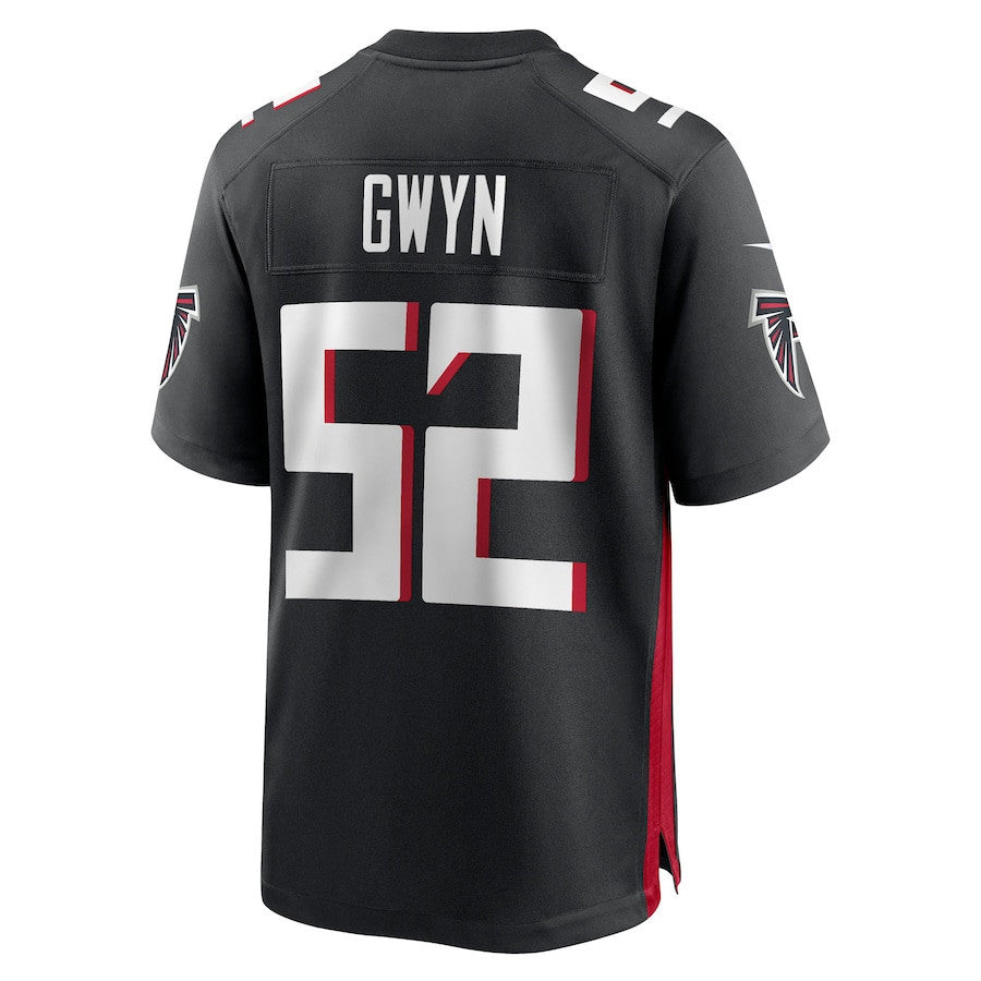 Jovaughn Gwyn 52 Atlanta Falcons Team Game Men Jersey - Black