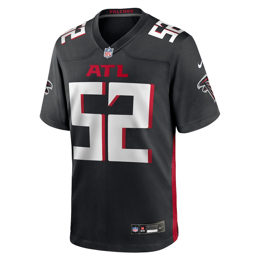 Jovaughn Gwyn 52 Atlanta Falcons Team Game Men Jersey - Black