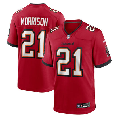 Benjamin Morrison 21 Tampa Bay Buccaneers Team Game Men Jersey - Red