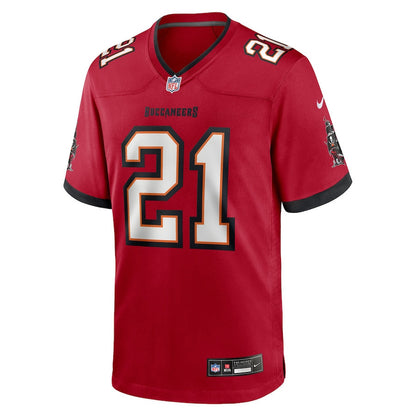 Benjamin Morrison 21 Tampa Bay Buccaneers Team Game Men Jersey - Red