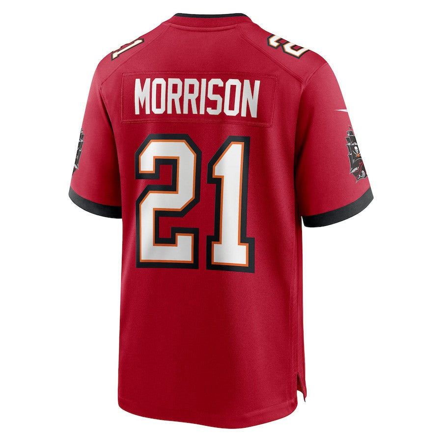 Benjamin Morrison 21 Tampa Bay Buccaneers Team Game Men Jersey - Red