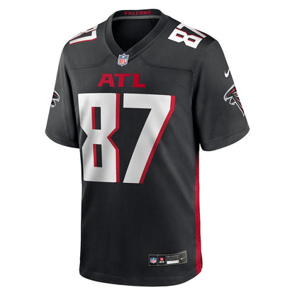 David Sills V 87 Atlanta Falcons Team Game Men Jersey - Black