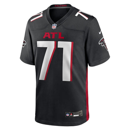 Elijah Wilkinson 71 Atlanta Falcons Team Game Men Jersey - Black