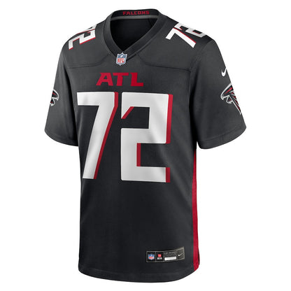 Michael Jerrell 72 Atlanta Falcons Team Game Men Jersey - Black