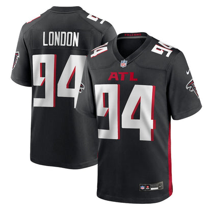 LaCale London 94 Atlanta Falcons Team Game Men Jersey - Black