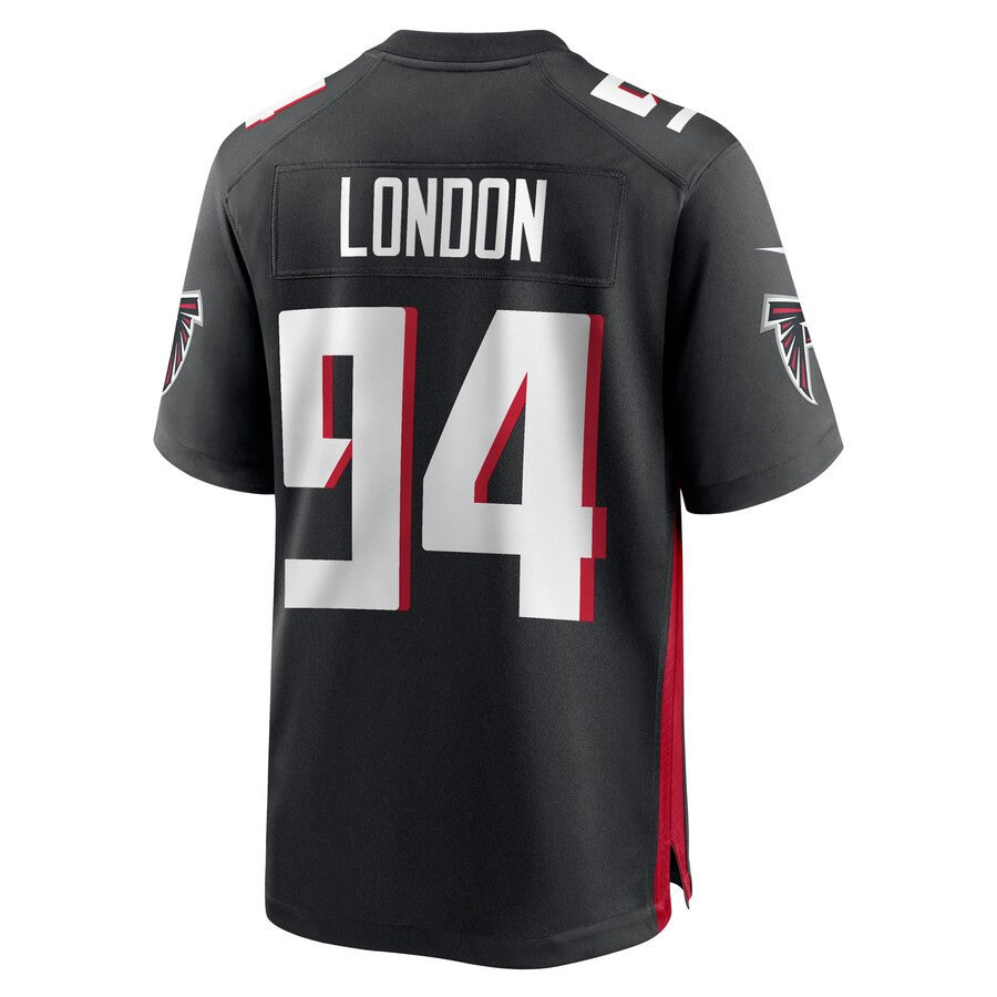LaCale London 94 Atlanta Falcons Team Game Men Jersey - Black