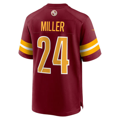 Von Miller 24 Washington Commanders Team Game Men Jersey - Burgundy