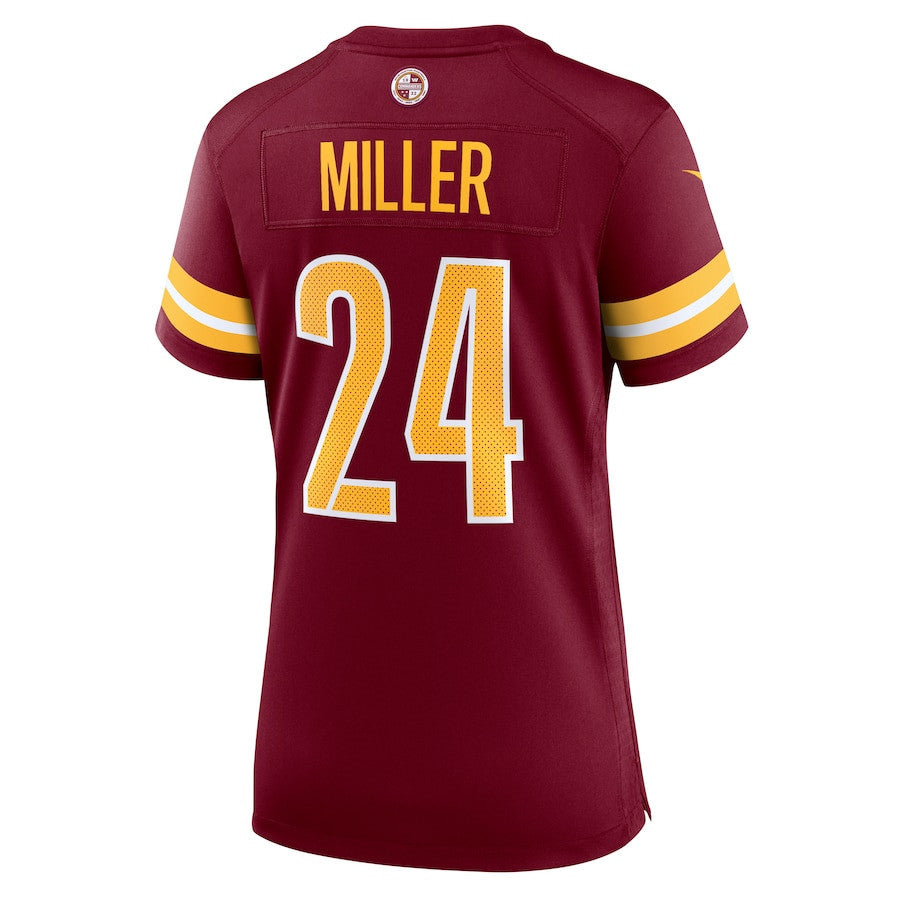Von Miller 24 Washington Commanders Women's Team Game Jersey - Burgundy
