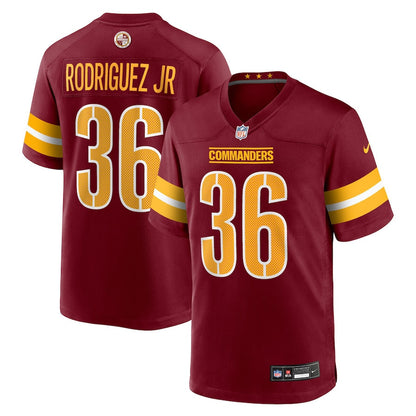 Chris Rodriguez Jr. 36 Washington Commanders Team Game Men Jersey - Burgundy