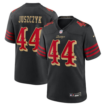 Kyle Juszczyk 44 San Francisco 49ers 2025 Rivalries Collection Game Men Jersey - Black
