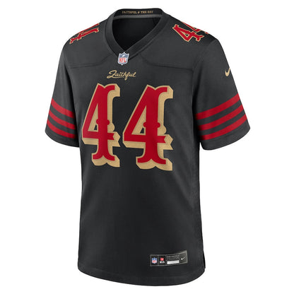 Kyle Juszczyk 44 San Francisco 49ers 2025 Rivalries Collection Game Men Jersey - Black