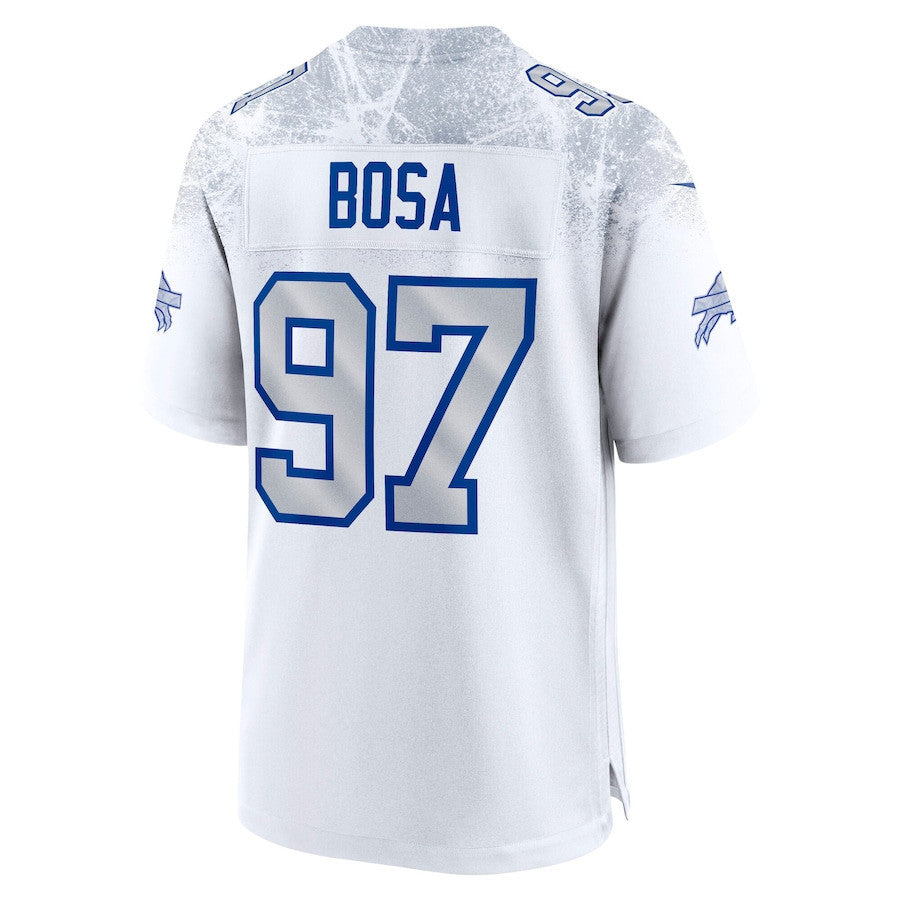 Joey Bosa 97 Buffalo Bills 2025 Rivalries Collection Game Men Jersey - White
