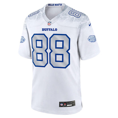 Dawson Knox 88 Buffalo Bills 2025 Rivalries Collection Game Men Jersey - White