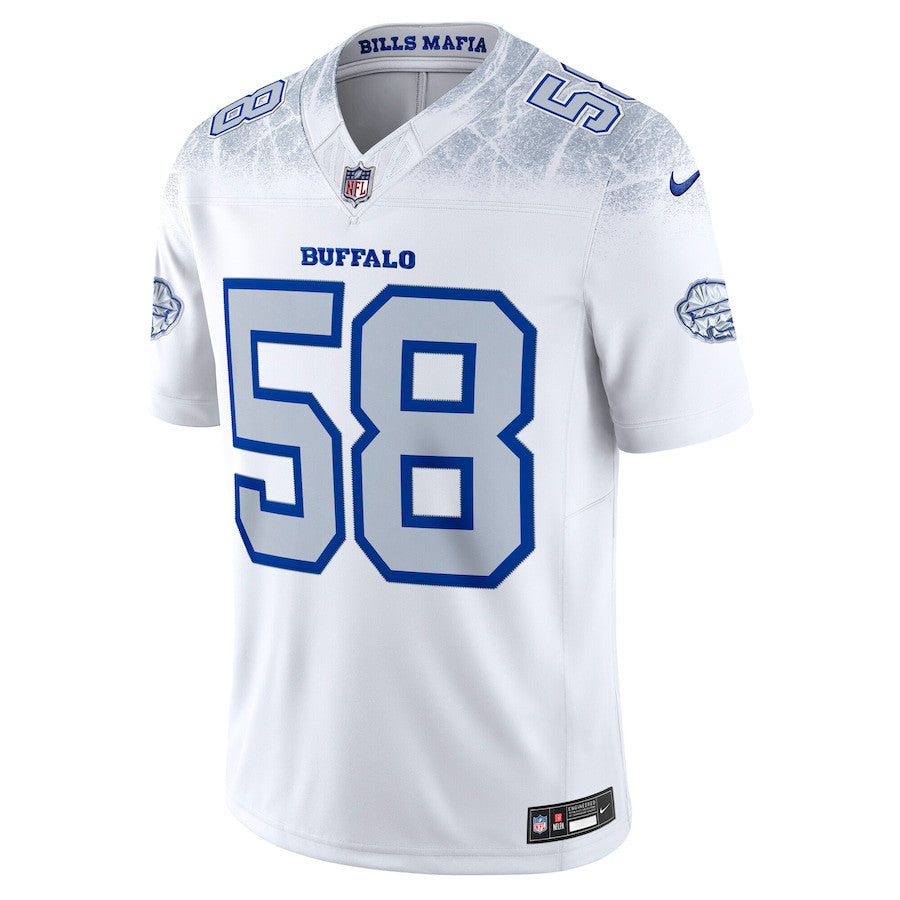 Matt Milano 58 Buffalo Bills 2025 Rivalries Collection Limited Men Jersey - White