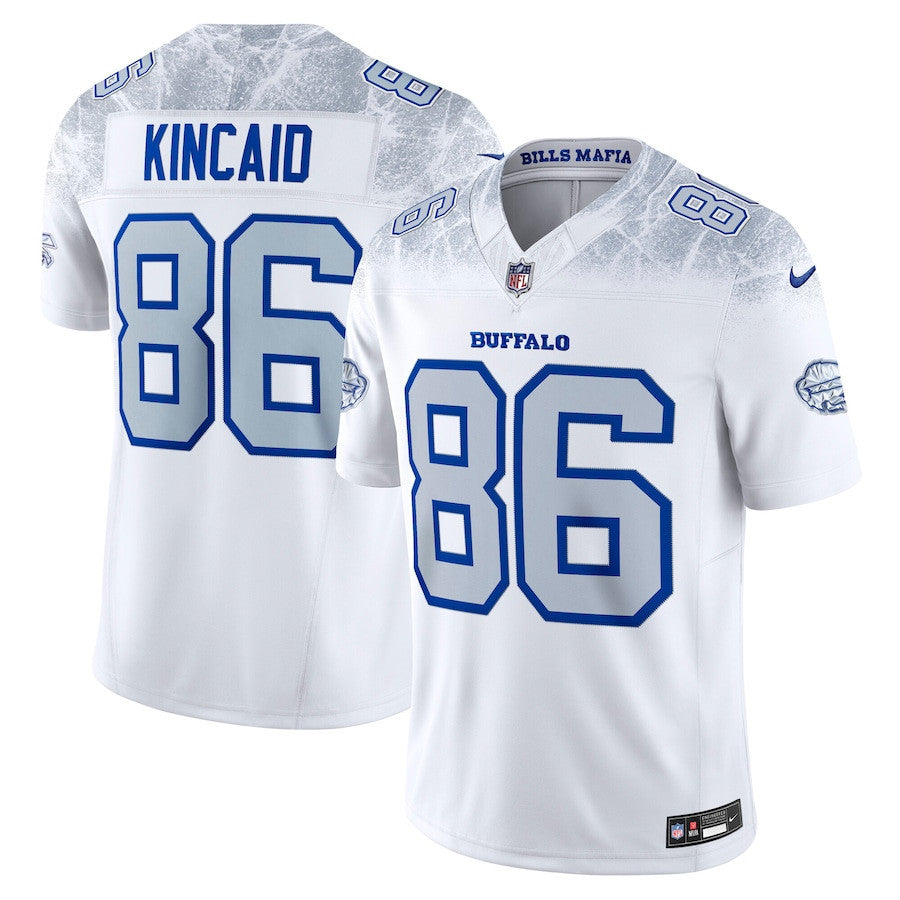 Dalton Kincaid 86 Buffalo Bills 2025 Rivalries Collection Limited Men Jersey - White