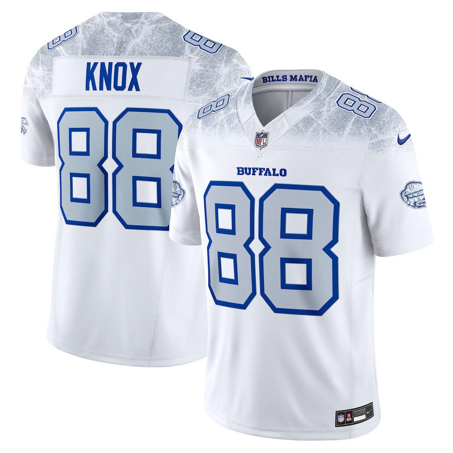 Dawson Knox 88 Buffalo Bills 2025 Rivalries Collection Limited Men Jersey - White