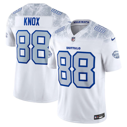 Dawson Knox 88 Buffalo Bills 2025 Rivalries Collection Limited Men Jersey - White