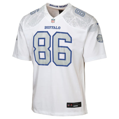 Dalton Kincaid 86 Buffalo Bills YOUTH 2025 Rivalries Collection Game Jersey - White