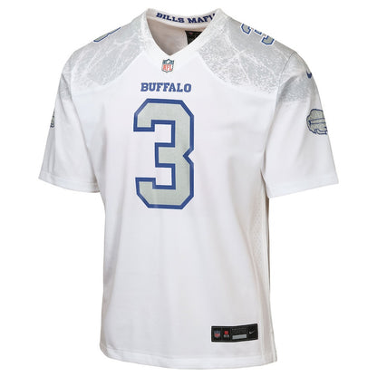 Damar Hamlin 3 Buffalo Bills YOUTH 2025 Rivalries Collection Game Jersey - White