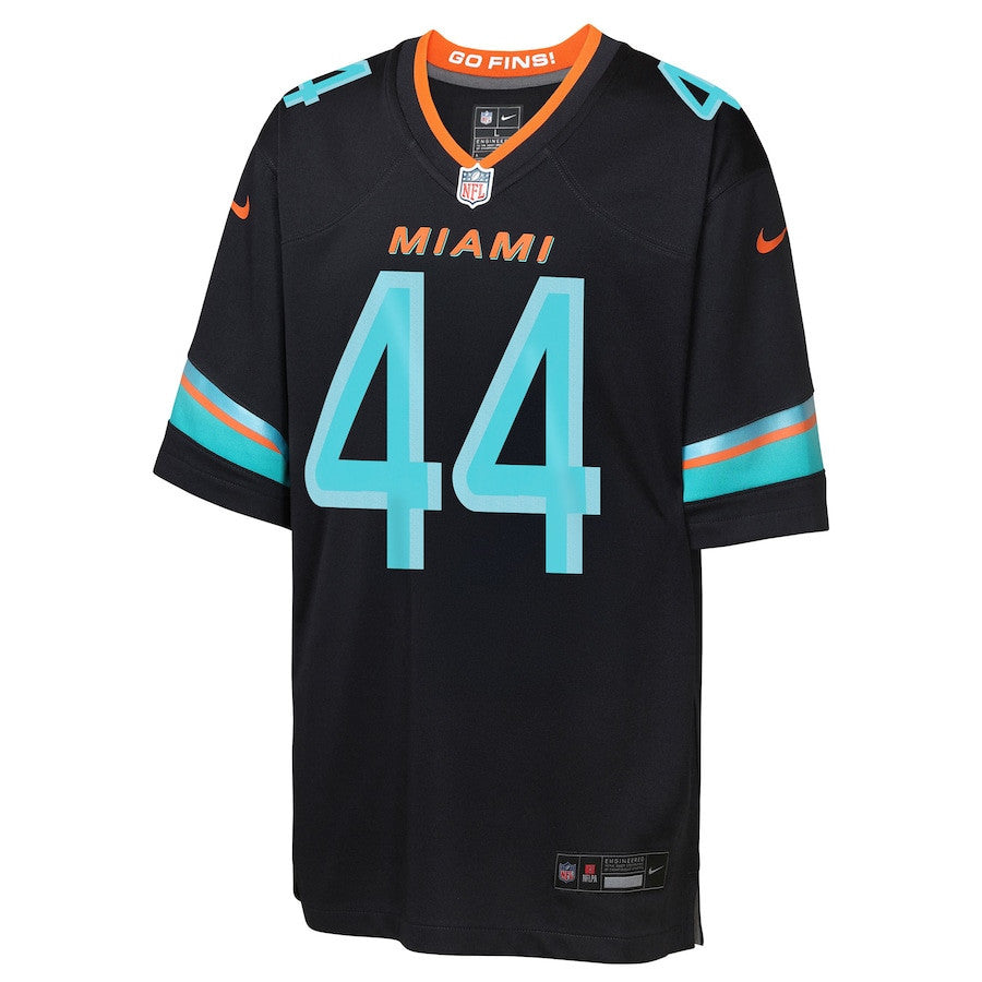 Chop Robinson 44 Miami Dolphins YOUTH 2025 Rivalries Collection Game Jersey - Pitch Blue