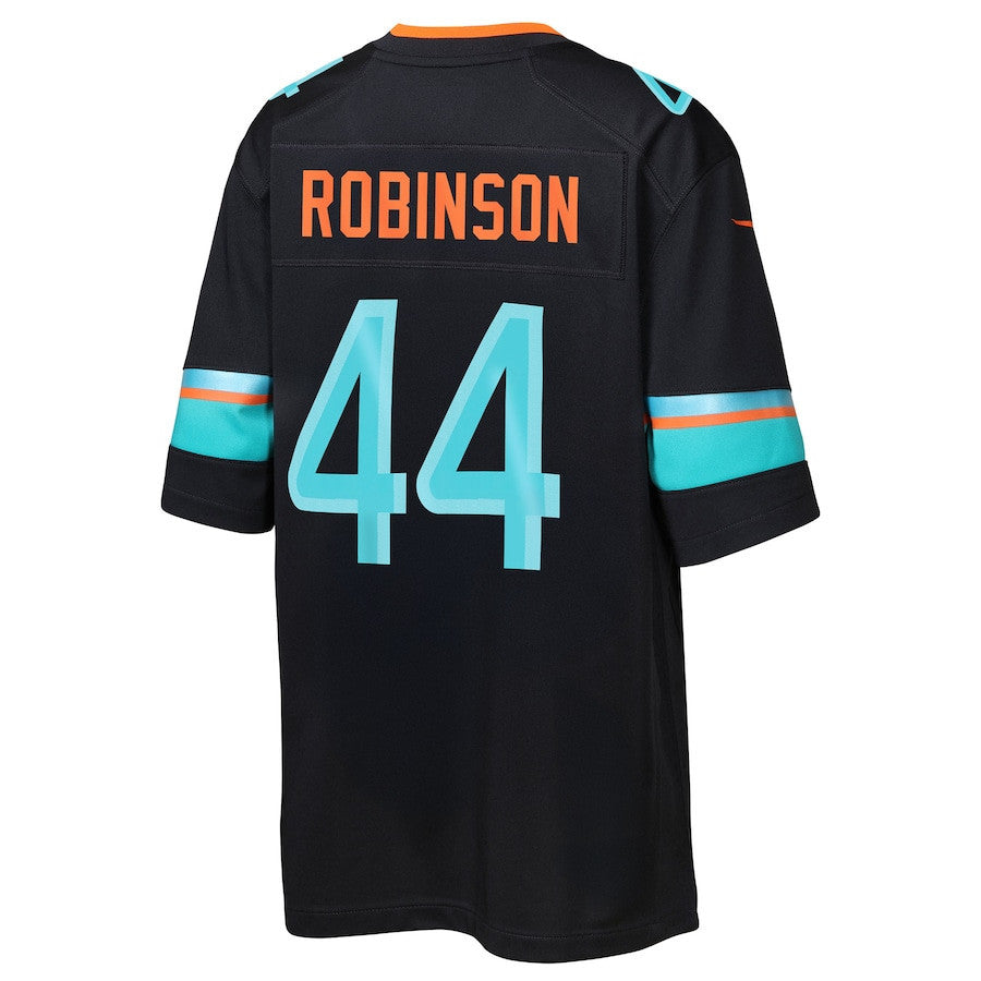 Chop Robinson 44 Miami Dolphins YOUTH 2025 Rivalries Collection Game Jersey - Pitch Blue