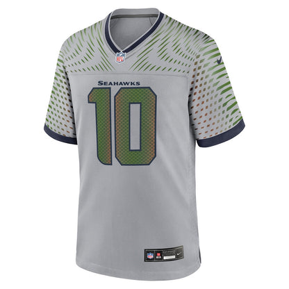 Cooper Kupp 10 Seattle Seahawks 2025 Rivalries Collection Game Men Jersey - Wolf Gray