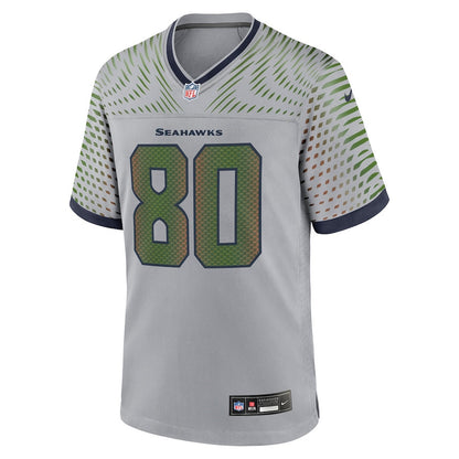 Steve Largent 80 Seattle Seahawks 2025 Rivalries Collection Game Men Jersey - Wolf Gray