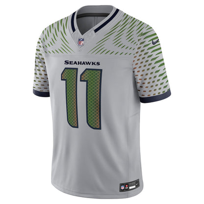 Jaxon Smith-Njigba 11 Seattle Seahawks 2025 Rivalries Collection Limited Men Jersey - Wolf Gray