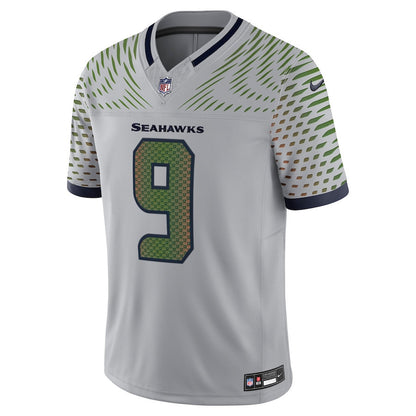 Kenneth Walker III 9 Seattle Seahawks 2025 Rivalries Collection Limited Men Jersey - Wolf Gray