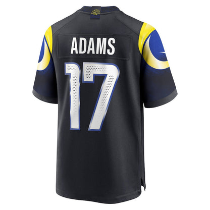 Davante Adams 17 Los Angeles Rams 2025 Rivalries Collection Game Men Jersey - Midnight Blue
