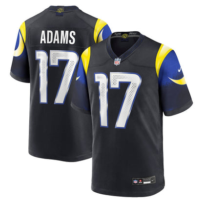 Davante Adams 17 Los Angeles Rams 2025 Rivalries Collection Game Men Jersey - Midnight Blue