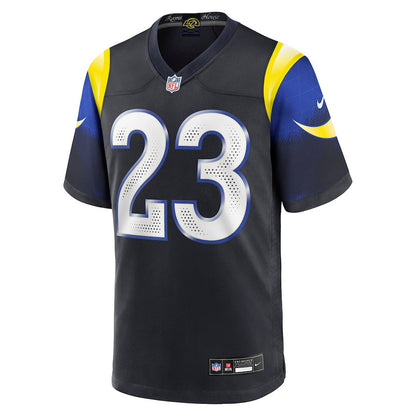 Kyren Williams 23 Los Angeles Rams 2025 Rivalries Collection Game Men Jersey - Midnight Blue