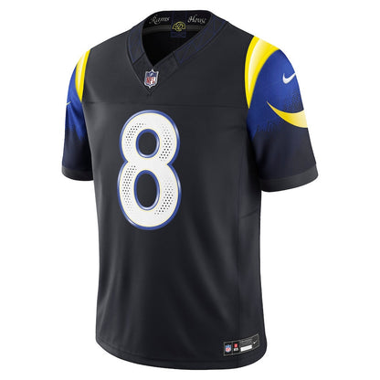 Jared Verse 8 Los Angeles Rams 2025 Rivalries Collection Limited Men Jersey - Midnight Blue