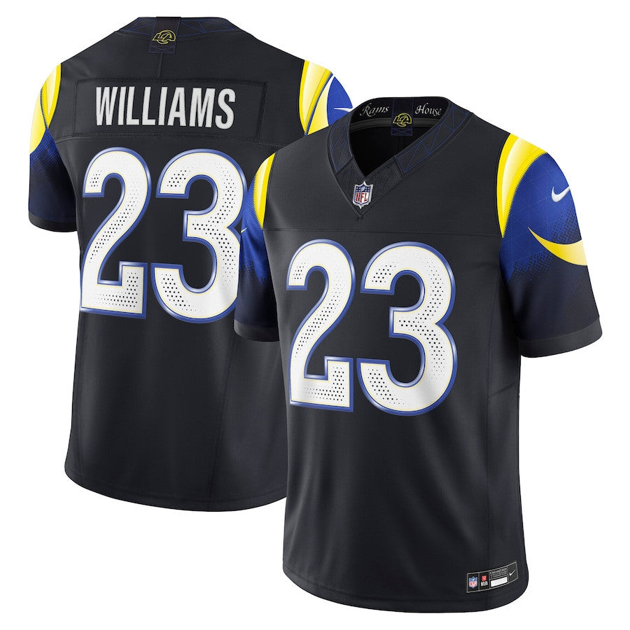Kyren Williams 23 Los Angeles Rams 2025 Rivalries Collection Limited Men Jersey - Midnight Blue