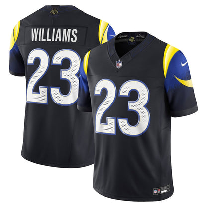 Kyren Williams 23 Los Angeles Rams 2025 Rivalries Collection Limited Men Jersey - Midnight Blue