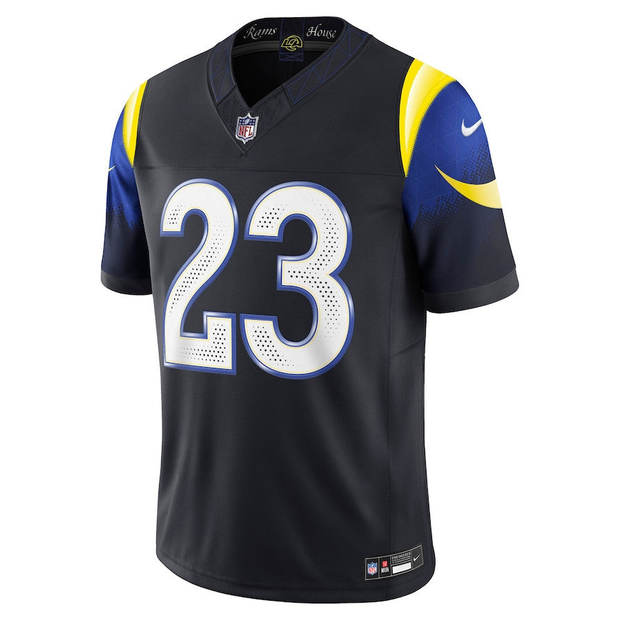 Kyren Williams 23 Los Angeles Rams 2025 Rivalries Collection Limited Men Jersey - Midnight Blue