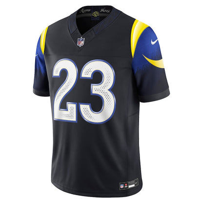 Kyren Williams 23 Los Angeles Rams 2025 Rivalries Collection Limited Men Jersey - Midnight Blue