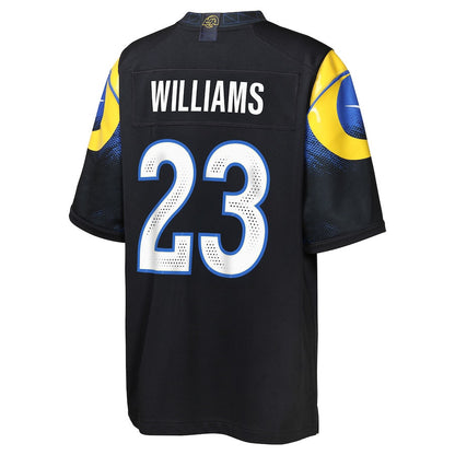 Kyren Williams 23 Los Angeles Rams YOUTH 2025 Rivalries Collection Game Jersey - Midnight Blue