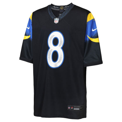 Jared Verse 8 Los Angeles Rams YOUTH 2025 Rivalries Collection Game Jersey - Midnight Blue