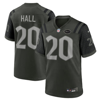 Breece Hall 20 Gardner New York Jets 2025 Rivalries Collection Game Men Jersey - Gotham Green