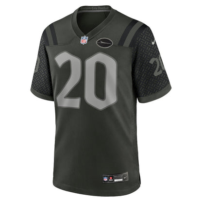 Breece Hall 20 Gardner New York Jets 2025 Rivalries Collection Game Men Jersey - Gotham Green