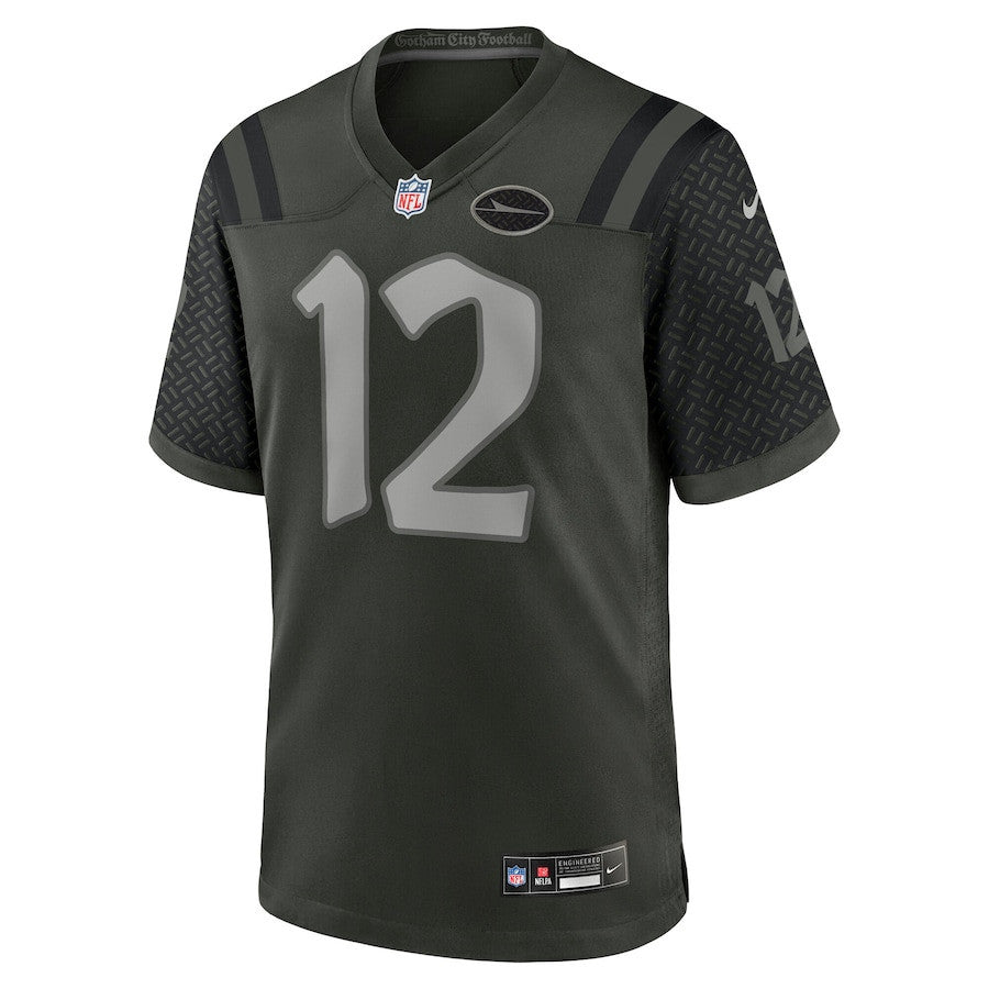Joe Namath 12 Gardner New York Jets 2025 Rivalries Collection Game Men Jersey - Gotham Green