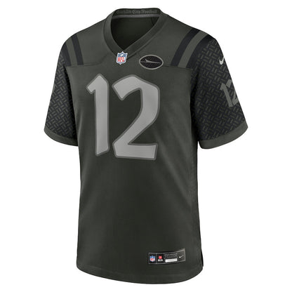 Joe Namath 12 Gardner New York Jets 2025 Rivalries Collection Game Men Jersey - Gotham Green