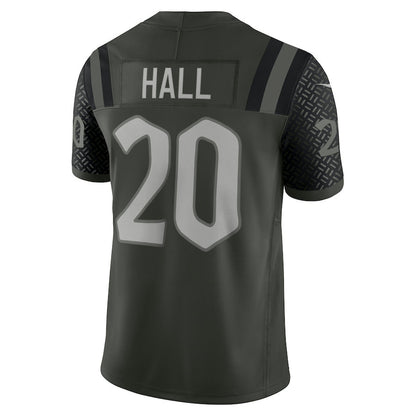 Breece Hall 20 New York Jets 2025 Rivalries Collection Limited Men Jersey - Gotham Green
