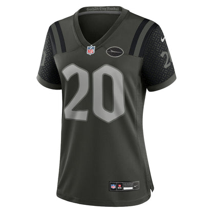 Breece Hall 20 New York Jets Women's 2025 Rivalries Collection Game Jersey - Gotham Green