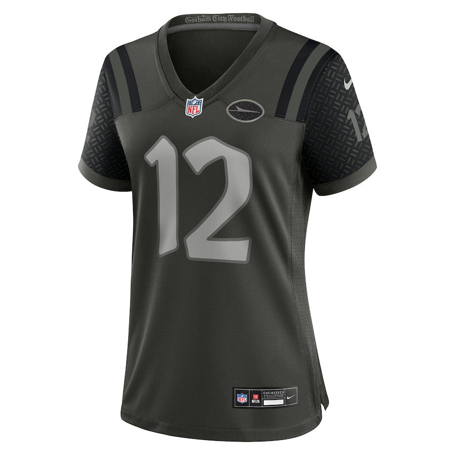 Joe Namath 12 New York Jets Women's 2025 Rivalries Collection Game Jersey - Gotham Green