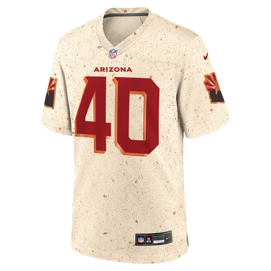 Pat Tillman 40 Arizona Cardinals 2025 Rivalries Collection Game Men Jersey - Natural