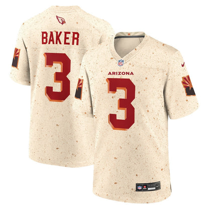 Budda Baker 3 Arizona Cardinals 2025 Rivalries Collection Game Men Jersey - Natural