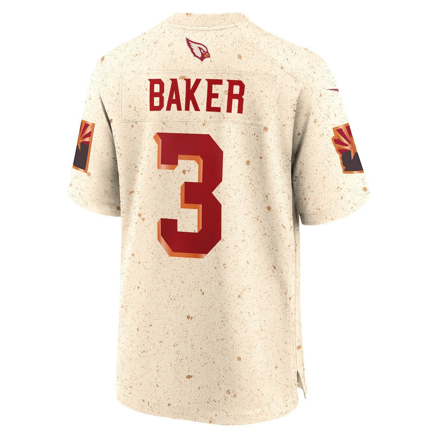 Budda Baker 3 Arizona Cardinals 2025 Rivalries Collection Game Men Jersey - Natural