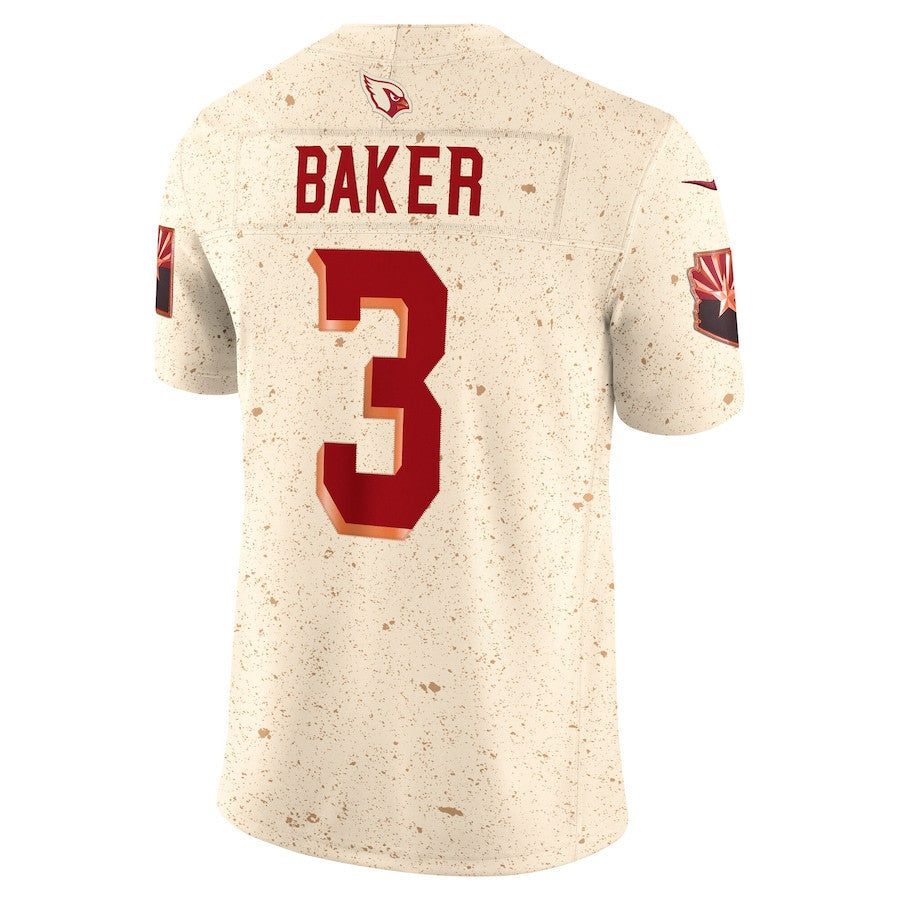 Budda Baker 3 Arizona Cardinals 2025 Rivalries Collection Limited Men Jersey - Natural